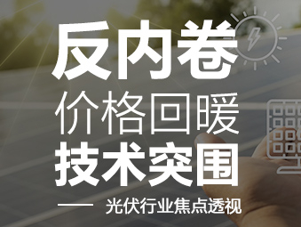 反内卷、价格回暖、技术突围 ——光伏行业焦点透视